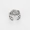 Bague 57 HERMÈS - CHAINE D'ANCRE ENCHAINEE - Grand modèle- Bague en argent 58 Facettes DV27468-24-57-3