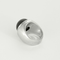 Bague 52 Bague chevalière en or gris, quartz et diamants 58 Facettes DV22972-34-52-1