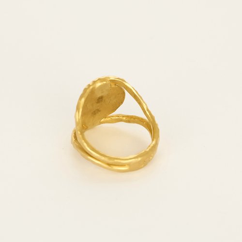 Bague 49 JEAN MAHIE - Collection Zodiaque - Bague Bélier en or jaune 22K 58 Facettes DV0370-6-49-2