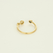 Bague 57 Bague ouverte en or jaune et diamants 58 Facettes DV1838-6-57-3