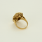 51 Bague or jaune camée coquillage 58 Facettes DV27545-2