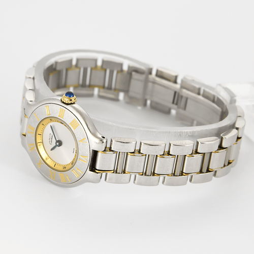 Montre CARTIER - Must 21- Montre en acier et acier doré 58 Facettes DV0120-22