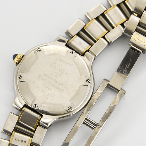Montre CARTIER - Must 21- Montre en acier et acier doré 58 Facettes DV0120-22