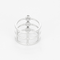 52 Dinh Van - Trilogie le Cube - Bague en or gris et diamants 58 Facettes DV28241-1-52-1