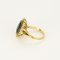 Bague 49,5 Bague marguerite en or jaune, saphir et diamants 58 Facettes DV28220-2-495-6