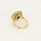 Bague 49,5 Bague marguerite en or jaune, saphir et diamants 58 Facettes DV28220-2-495-6