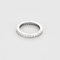 Bague 50 Cartier - Alliance en platine et diamants taille princesse. 58 Facettes DV27165-1