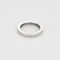 Bague 50 Cartier - Alliance en platine et diamants taille princesse. 58 Facettes DV27165-1