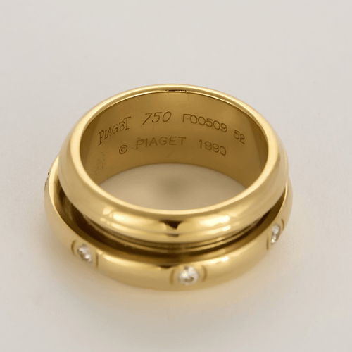 Bague 52 PIAGET – Possession – Bague or jaune et diamants. 58 Facettes DV27468-5-52-1