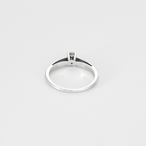 Bague 52 Mauboussin - "Tu es le sel de ma vie n°2 - Bague solitaire en or gris et diamant 58 Facettes DV24407-1