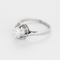 Bague 57 Bague solitaire en or gris et platine, diamant 0.90 carat environ. 58 Facettes DV0302-6-57-3