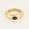 Bague 52 Chaumet – Bibendum – Bague jonc en or jaune et saphir 58 Facettes DV27468-4-52-1