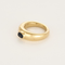 Bague 52 Chaumet – Bibendum – Bague jonc en or jaune et saphir 58 Facettes DV27468-4-52-1
