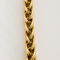 Collier Collier en or jaune à maille palmier stylisée en chute 58 Facettes DV28120-3