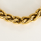 Collier Collier en or jaune à maille palmier stylisée en chute 58 Facettes DV28120-3