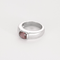 Bague 52 CHAUMET - GIOA - Bague jonc en or blanc et tourmaline 58 Facettes DV27468-18-52-1