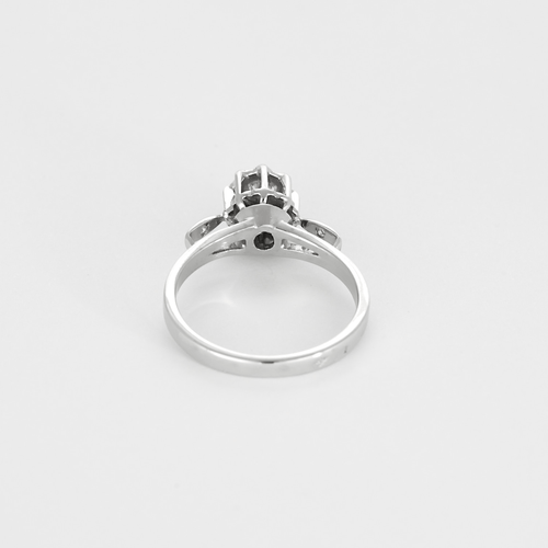 Bague 48,5 Bague Solitaire en or gris et diamant 58 Facettes DV27468-40-485-5