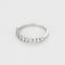Bague 53 Demie-alliance en or gris et diamants 58 Facettes DV27468-51-53-2