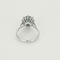 Bague 50,5 Bague marguerite en or blanc, émeraude et diamants 58 Facettes DV27468-45-505-5