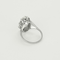Bague 51 Bague cocktail en or blanc et Aigue-Marine 58 Facettes DV0013-39-51-2