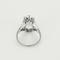 Bague 51 Bague cocktail en or blanc et Aigue-Marine 58 Facettes DV0013-39-51-2