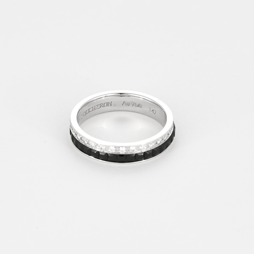 Bague 47 Boucheron Bague Boucheron - Alliance Quatre Black Edition 58 Facettes DV21086-1-47-2