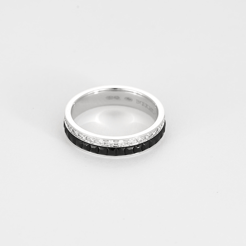 Bague 47 Boucheron Bague Boucheron - Alliance Quatre Black Edition 58 Facettes DV21086-1-47-2