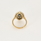 Bague 54 Bague marquise en or blanc, or jaune, saphir et diamants 58 Facettes DV27468-64-54-3