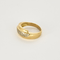 Bague 56 Bague jonc en or jaune et diamants 58 Facettes DV27468-65-56-3