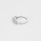Bague 48 Bague jarretière en or blanc et diamants 58 Facettes DV27656-1-48-2