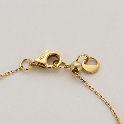 Collier en or jaune, citrine et petits diamants