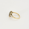 Bague 53 Bague en or jaune, or gris, rubis calibrés et diamants 58 Facettes DV28120-1-53-2