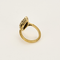55 Bague marquise en or jaune et or blanc, diamants 58 Facettes DV27468-66-DV0882-1