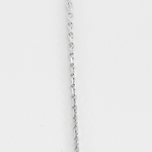 Collier MAUBOUSSIN - Mon premier pas d'amour - Collier en or gris et diamant solitaire 0.20 carat environ. 58 Facettes DV28310-4