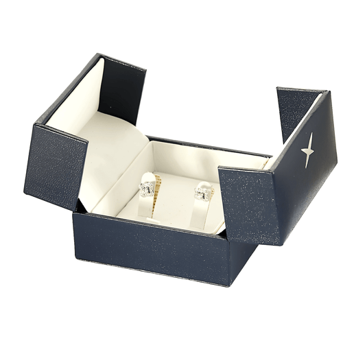 MAUBOUSSIN - Chance of love - Paire de boutons d'oreilles en or gris et diamants 58 Facettes DV28310-3