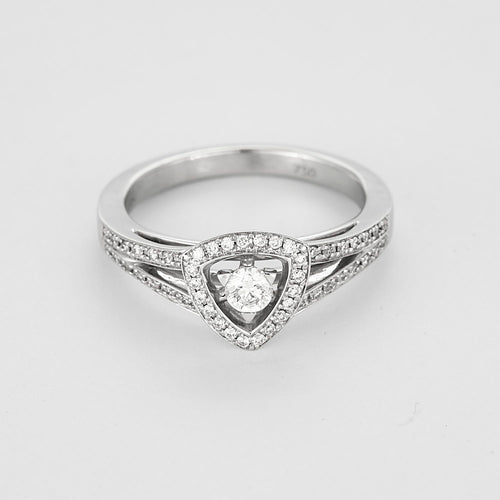 Bague 54 Mauboussin - Dream and Love N°2 - Bague en or blanc et diamants 58 Facettes DV6693-8-54-3