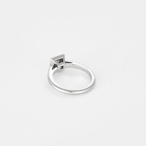 Bague 48 Tiffany & Co -  Soleste- Bague platine et diamant 0.10 carat environ. 58 Facettes DV28273-1