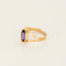 Bague 52 Bague en or jaune, améthyste 58 Facettes DV27342-8-52-1