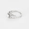 Bague 54 MAUBOUSSIN - Chance of love n°5 - Bague en or gris et diamant 0.50 carat environ. 58 Facettes DV28310-1