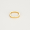 Bague 48.5 Dinh Van - Square - Alliance en or jaune et diamants 58 Facettes DV25793-2