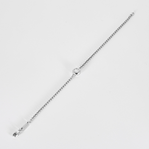 Bracelet CHOPARD - Happy diamonds - Bracelet en or blanc et diamants 58 Facettes DV27342-4