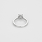 Bague 54 CARTIER - 1895 - Bague solitaire en platine, diamant 1 carat environ. Certificat GIA 58 Facettes DV28681-1-54-3