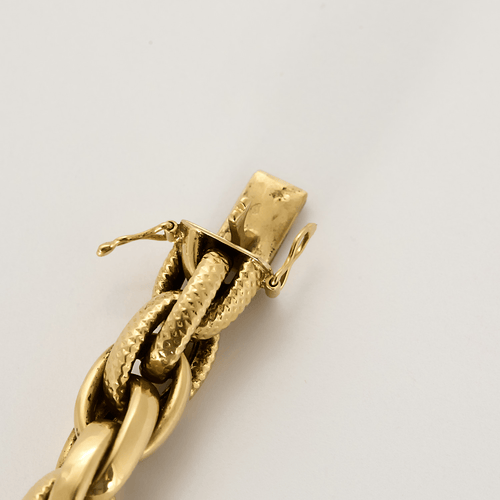 Bracelet Bracelet en or jaune tressé 58 Facettes DV26327-10