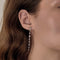 Boucles d'oreilles Paire de Pendants d'oreilles en or 14K et petits diamants 58 Facettes DV16843-20