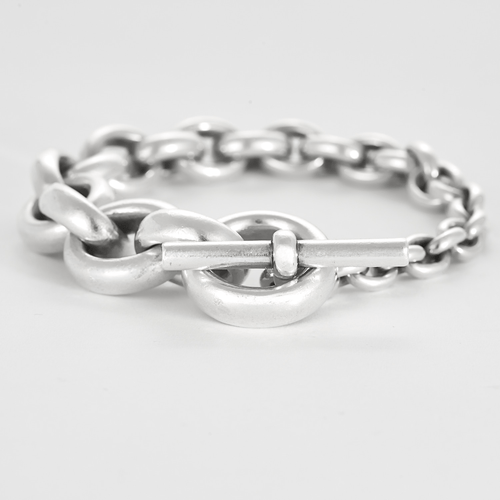 Bracelet HERMÈS - Crescendo - Bracelet en argent 58 Facettes DV27970-1