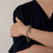 Bracelet HERMÈS - Crescendo - Bracelet en argent 58 Facettes DV27970-1