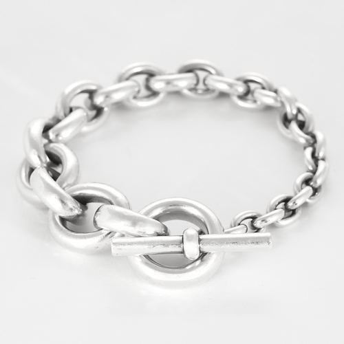 Bracelet HERMÈS - Crescendo - Bracelet en argent 58 Facettes DV27970-1