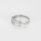 Bague 52 Demie Alliance en or gris et diamants 58 Facettes DDV24085-2-52-1