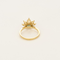 Bague 49 Gemmyo -  EverBloom Pavée - Bague or diamant et saphir vert. 58 Facettes DV28398-1