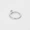 Bague 51.5 Tiffany & Co. Bague solitaire en platine et diamant 0.20 carat 58 Facettes DV28583-1